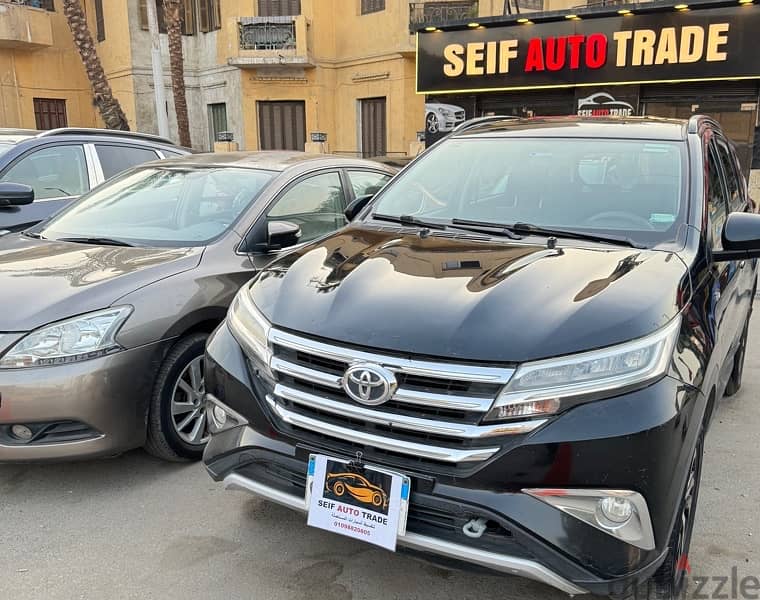 Toyota Rush 2019تيوتا راش ٧ راكب فابريكة بالكامل بمقدم ٣٠٠ الف 8