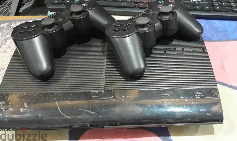 Ps3 500GB slim معدل شبه جديد استعمال خفيف جدا 0