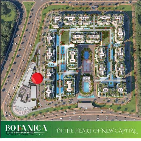 Apartment for sale 160m with 10% down payment and installments over 10 years Botanica New Capital 2