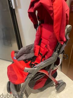 chicco stroller + babycot