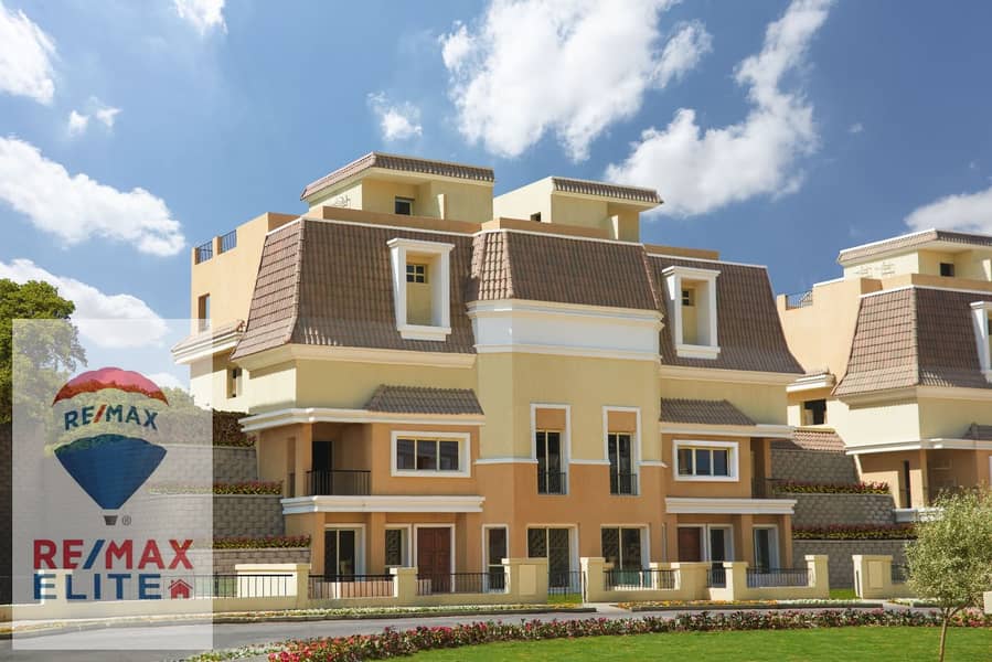 S Villa corner for sale ready to move ( under market price ) in Sarai Compound S2 Phase 294 M 2