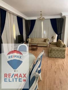 Twin house for rent, fully finished and furnished, with air conditioners and kitchen appliances , in Les Rois Compound 366 M 0