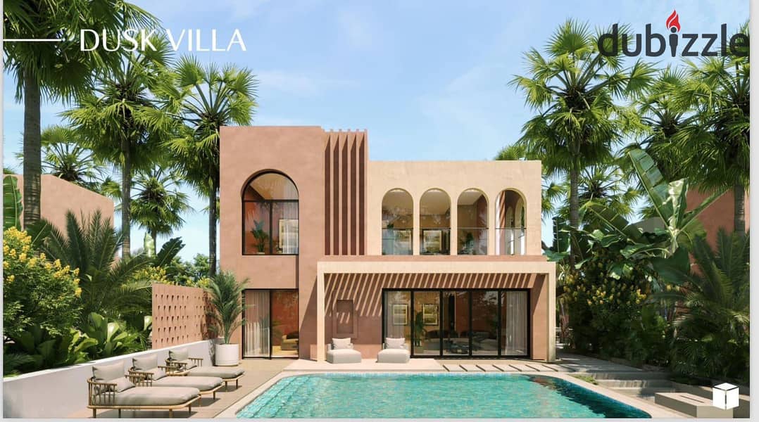 فيلا للبيع علي البحر مباشر في سوديك اوجامي في الساحل الشمالي || villa for sale directly sea view in sodic ogami on the north coast 2