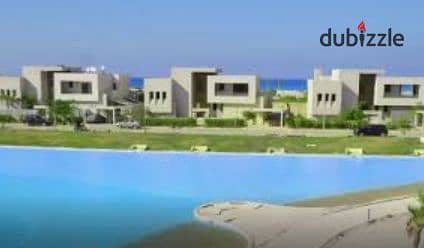 أخر دوبلكس شاليه متشطب برايم لوكيشن في هاسيندا باي من بالم هيلز بجوار مراسي Hacienda Bay 6