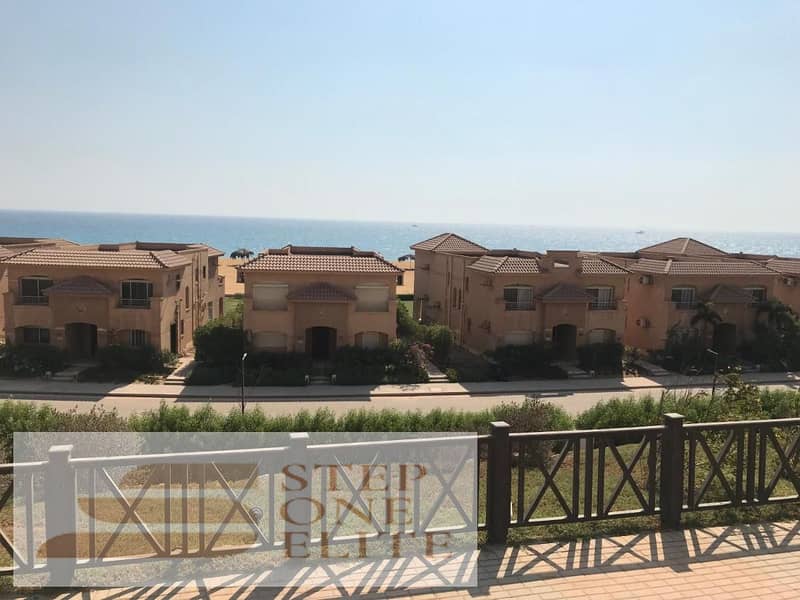 108 sqm chalet for sale with a 10% down payment and remaining installments over the rest period in Telal Sokhna 8