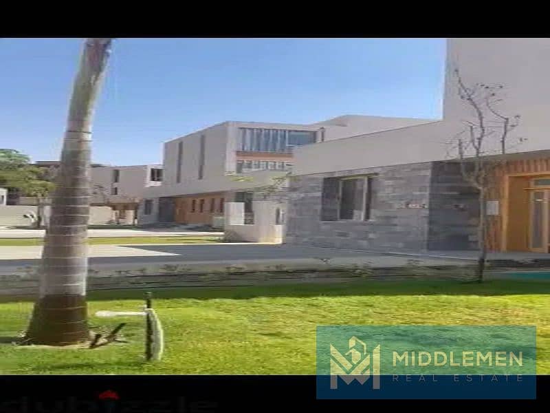 town house  305 m garden 242 m  delivered prime location odyssia  mostakbal city 3