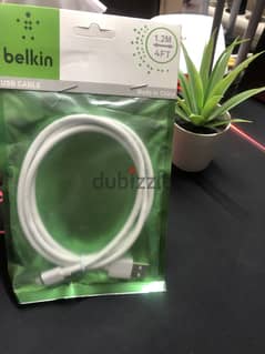 شاحن ايفون Belkin Z1119 Cable iPhone iPod iPad Lightning