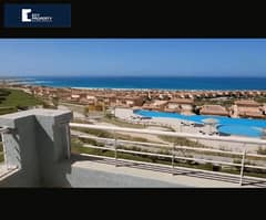 Ready to Move Duplex Sea View and Pool View for Sale in Telal North Coast 0