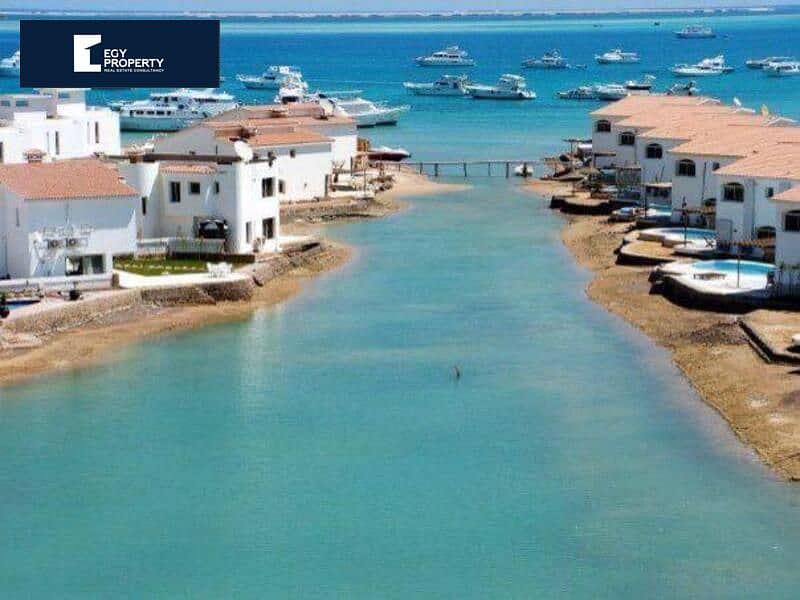 First Row Lake Villa, Ready to Move in El Gouna with Prime Location 8