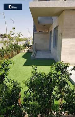 Apartment with Garden ready to move Fully Finished in New Cairo on  installments 0