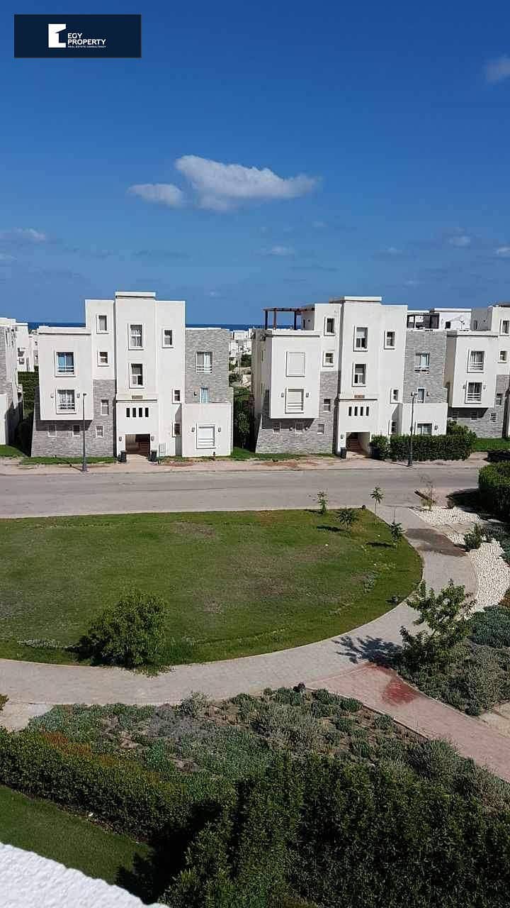 Duplex 4 BRs Lowest Price in Amwaj Fully Furnished For Sale in North Coast 8