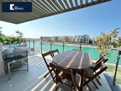 Panoramic Canal View in Marassi, Fully Finished and Ready to Move Chalet شاليه بانوراما فيوعلى المارينا في مراسي 0