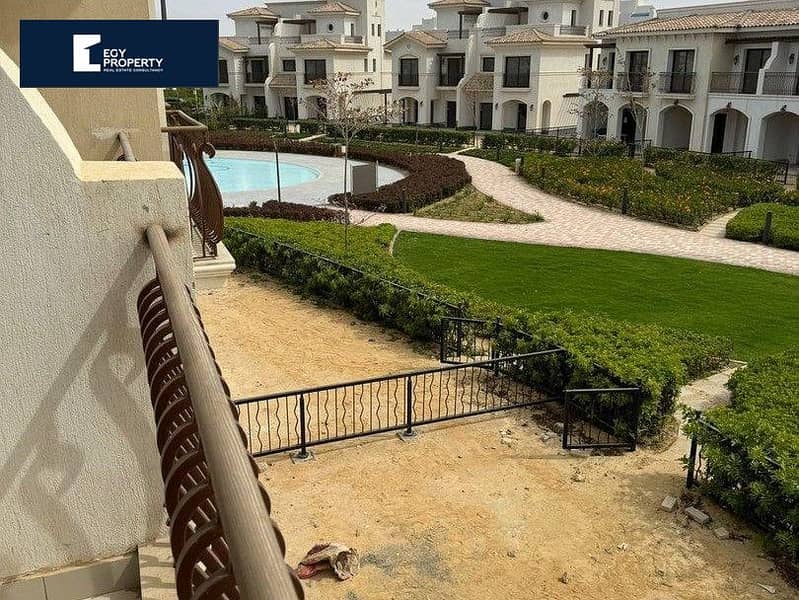 Direct To The Lagoon Town House in Marassi North Coast Installments For Sale Very Prime Location Open View 2