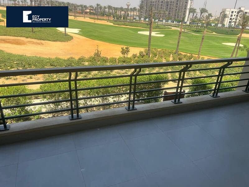 Fully Finished Apartment Directly on Golf in Uptown Cairo by Emaar شقة كاملة التشطيب على الجولف مباشرة 1