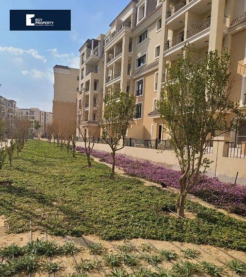 3 bedrooms apartment with lowest price and 5% down payment only in New Cairo Prime location in Sarai 2