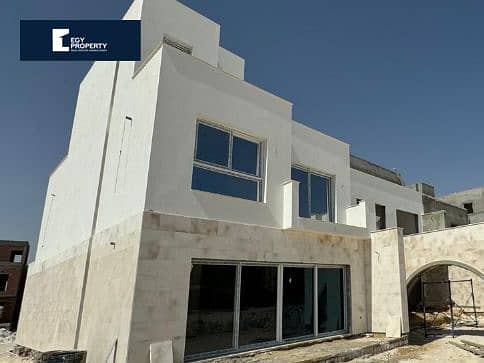 3 bedrooms with garden 1 year delivery Pool View 7 years installments Fully finished  in North Coast 1