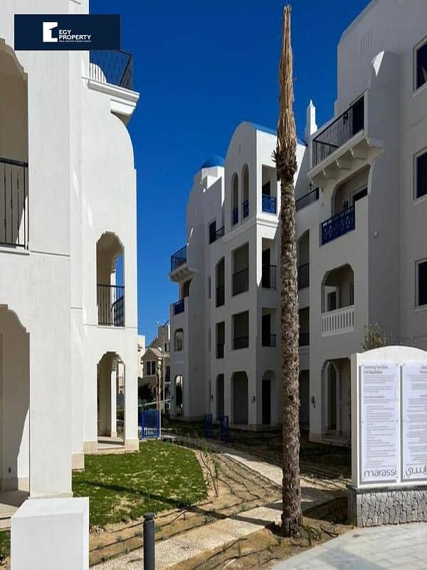 2 BR Chalet Marassi Lowest Price With Installments For Sale in North Coast Fully Furnished  Very Prime Location 4