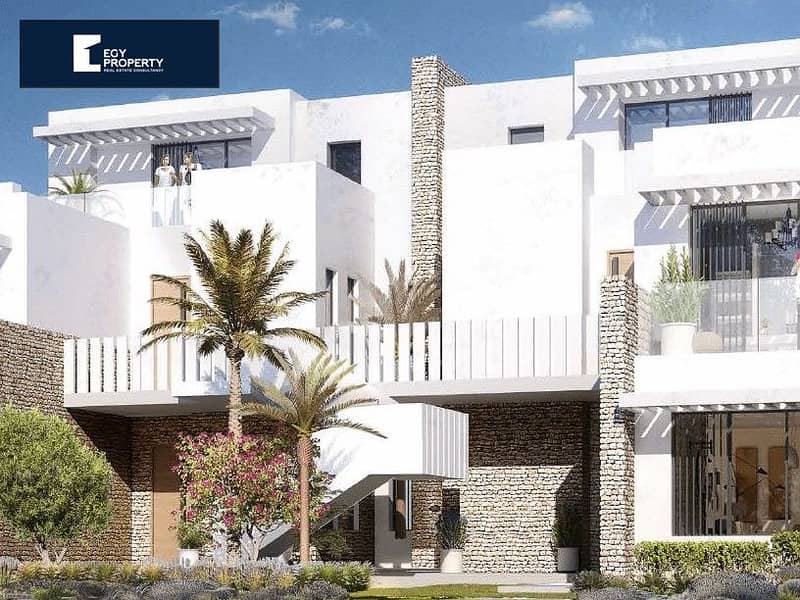 Sea View Villa with the Lowest Down Payment in Silver Sands for Sale in Sedi Henish فيلا مطلة على البحر بأقل مقدم 2