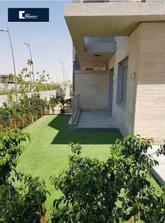 2 Bedrooms with Garden Apartment for sale Ready to Move with 5 years installments in New Cairo golden square