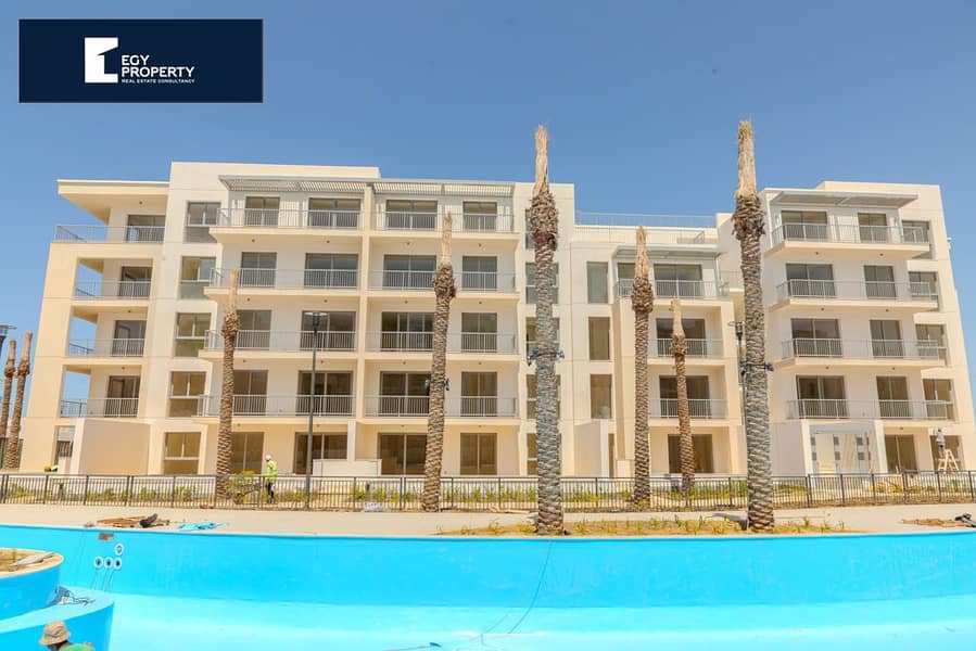 شاليه مفروش بالكامل بالتقسيط في مراسي الساحل الشمالي للبيع بموقع مميز جدا فيو مفتوح Marassi North Coast 3