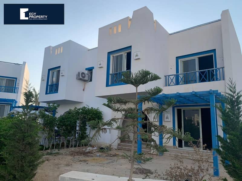 Twin House For Sale in Mountain View Ras el Hikma North Coast  Facing North Direct on the Pool   Ready to move 2