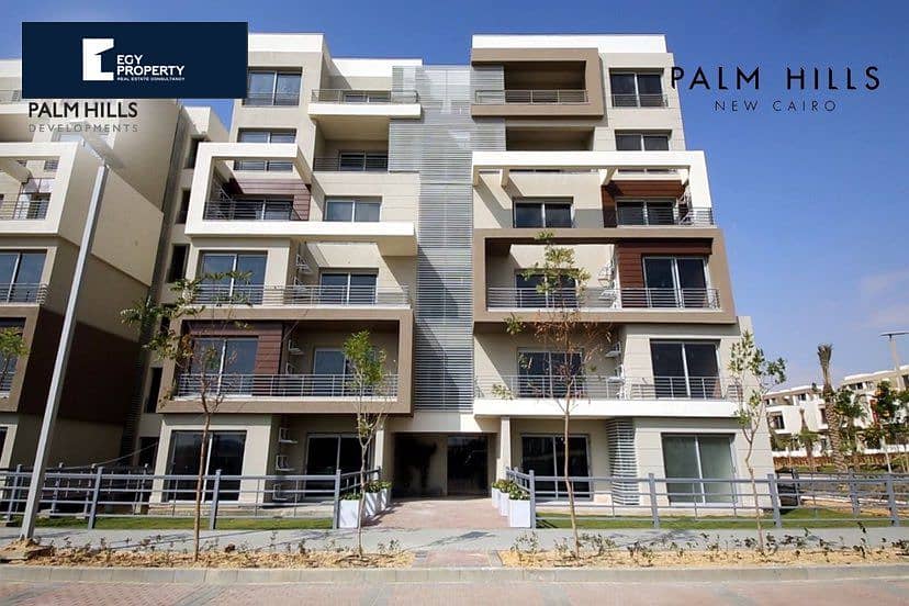 Own a 2 bedrooms apartment with 8 years installments and lowest down payment in Palm Hills new Cairo 3