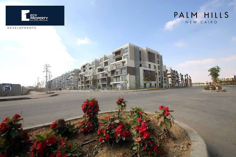 Own a 2 bedrooms apartment with 8 years installments and lowest down payment in Palm Hills new Cairo 6