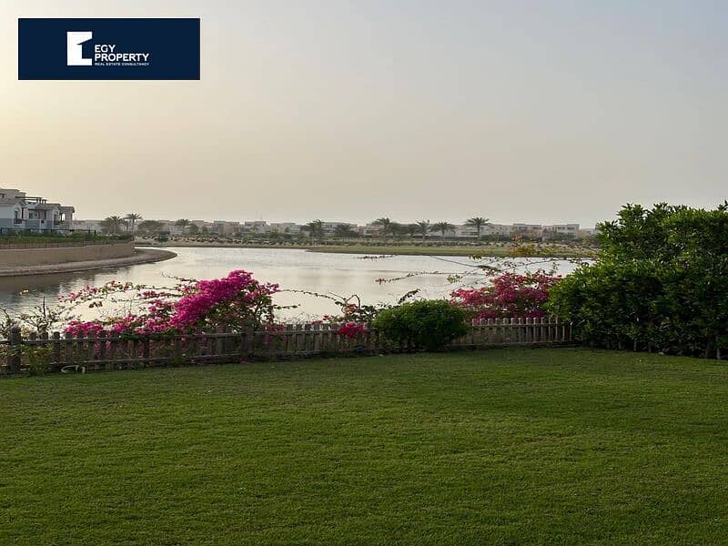 First Row Lagoon Villa with Installments in Marassi UNDER MARKET PRICE فيلا صف أول علي اللاجون بالتقسيط 3