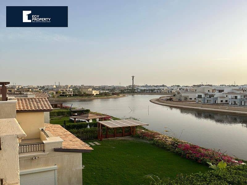 فيلا صف أول علي اللاجون بالتقسيط في مراسي بأقل من سعر السوق للبيع First Row Lagoon Villa UNDER MARKET PRICE 4