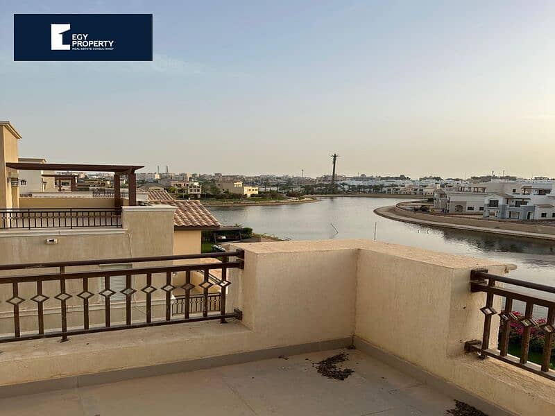 First Row Lagoon Villa with Installments in Marassi UNDER MARKET PRICE فيلا صف أول علي اللاجون بالتقسيط 5