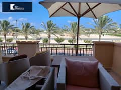 Fully finished and furnished Chalet For Rent In Marassi North Coast with very prime location 0