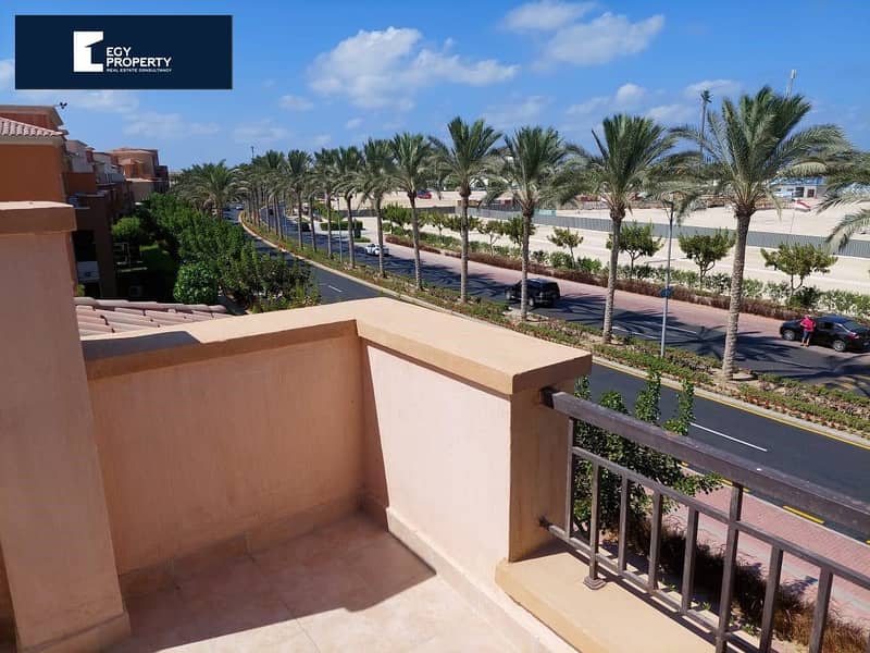 Fully finished and furnished Penthouse  For Rent In Marassi North Coast with very prime location 6