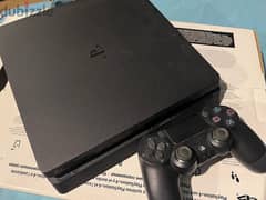 ps4 slim 500GB 2 دراع