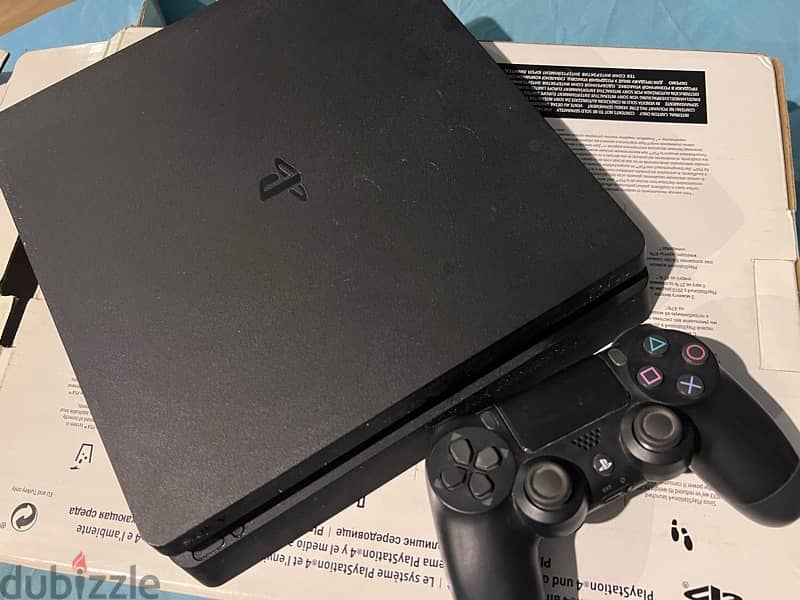 ps4 slim 500GB 2 دراع 2