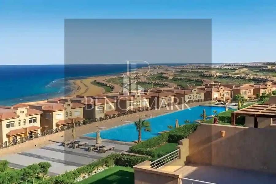 Ground Chalet 180m  for sale in La Vista Topaz Ain Sokhna, Fully Finished, sea and landscape pool view, for Immediate delivery and ready to move NOW 11