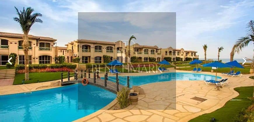 Chalet first floor 150m for sale in La Vista Topaz Ain Sokhna, Fully Finished, sea and landscape pool view, for Immediate delivery and ready to move 5