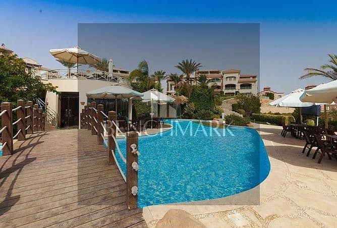 Chalet first floor 150m for sale in La Vista Topaz Ain Sokhna, Fully Finished, sea and landscape pool view, for Immediate delivery and ready to move 6