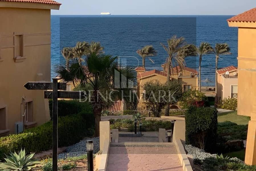 Chalet first floor 150m for sale in La Vista Topaz Ain Sokhna, Fully Finished, sea and landscape pool view, for Immediate delivery and ready to move 8