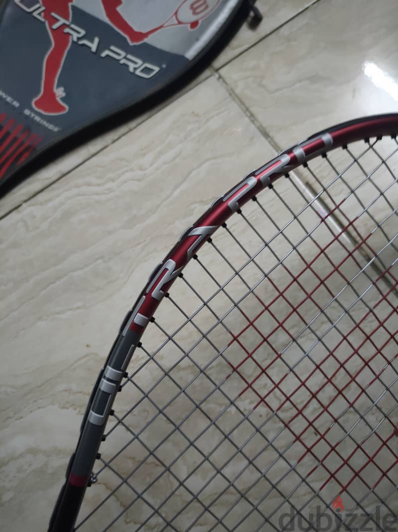 مضرب تنس أمريكى Wilson ultra pro graphite titanium 5