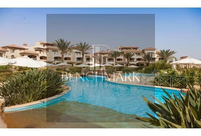 Ground floor chalet 140m for sale in La Vista Topaz Ain Sokhna, Fully Finished, sea and landscape pool view, for Immediate delivery and ready to move 11