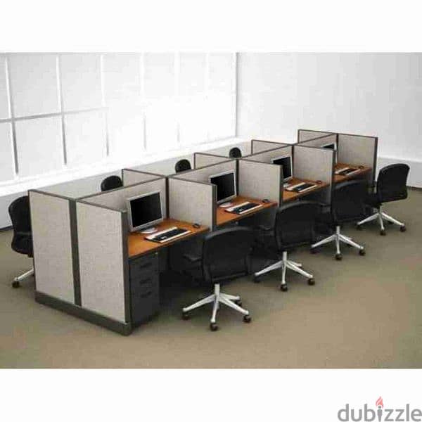 ورك استيشن - خلية عمل - اثاث مكتب work space ـ workstations 4