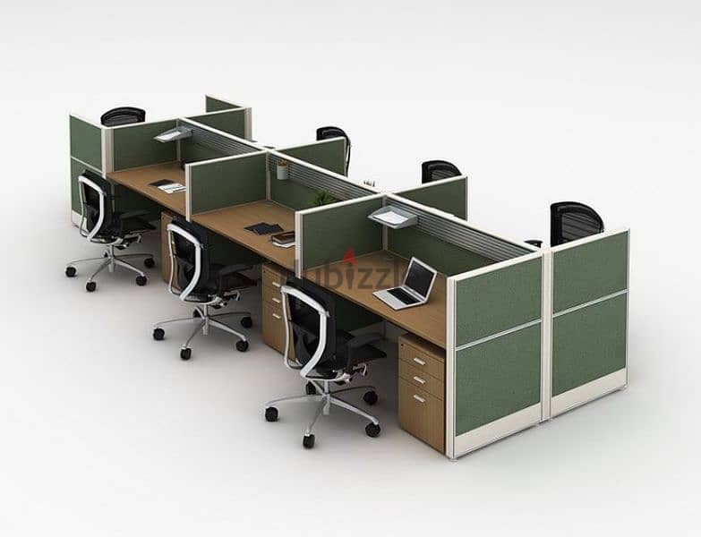 ورك استيشن - خلية عمل - اثاث مكتب work space ـ workstations 6