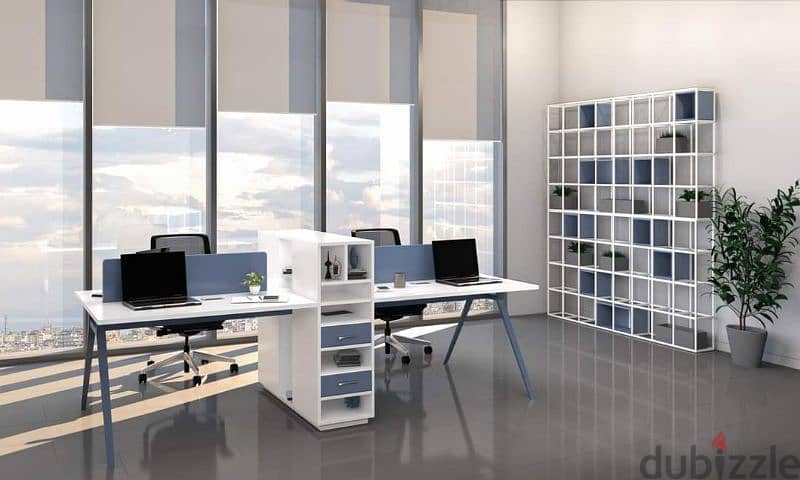 ورك استيشن - خلية عمل - اثاث مكتب work space ـ workstations 17