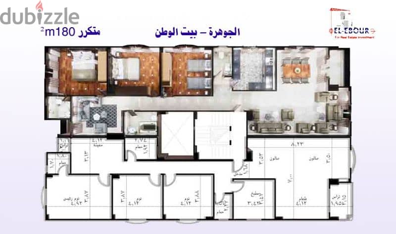 شقة مميزة بحديقة خاصه ببيت الوطن القاهرة الجديدة 2