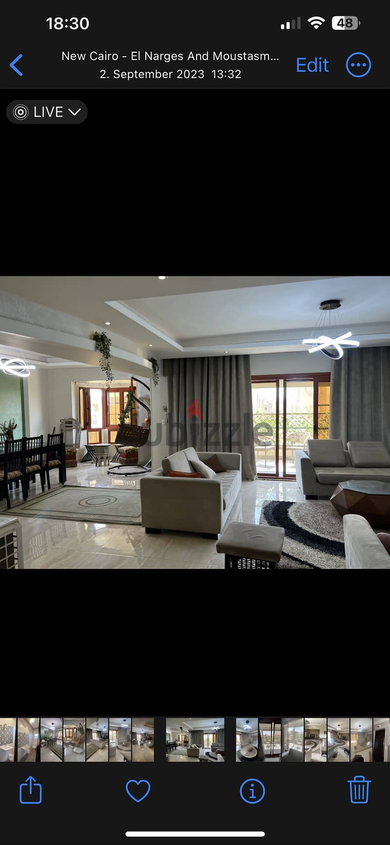 Stunning 220 sqm Furnished Apartment for Rent – Prime Location! AUC 15