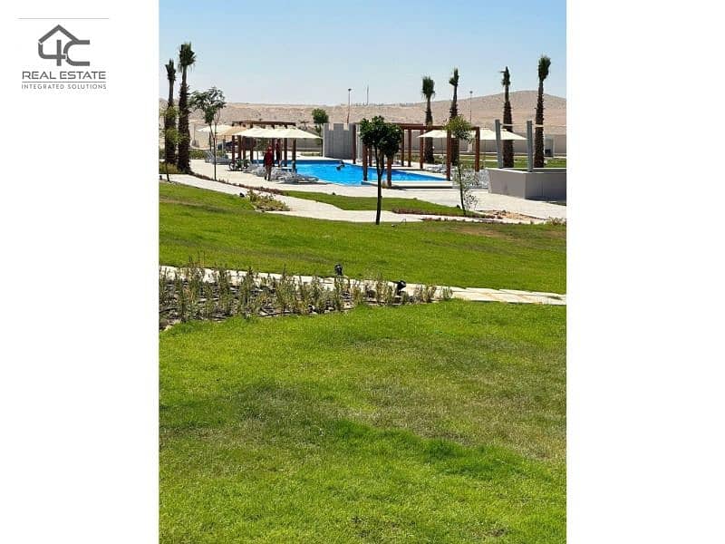 Chalet for sale in installments, first row on lagoon view, open to the largest landscape, with the lowest price in the market 32