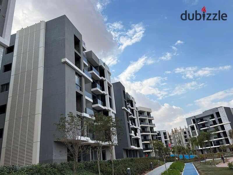 Duplex with 10% down payment Immediate delivery in Sun Capital Compound, Heart of October A special view of the pyramids directly 40% cash discount 1