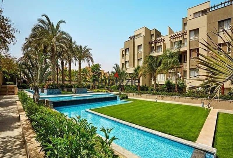 Apartment for sale 114m for luxury housing in Swan Lake Compound Hassan Allam in front of Mirage City 7