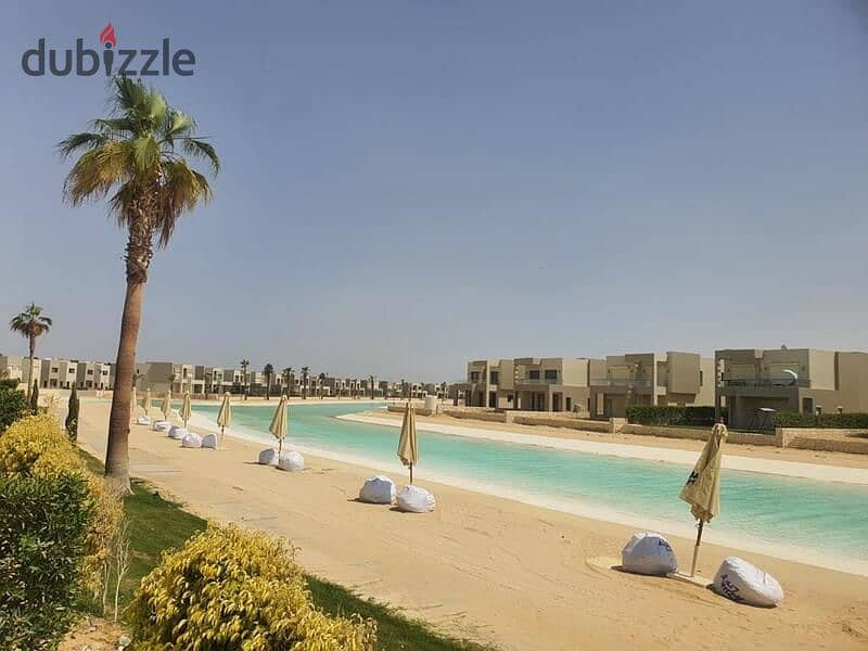 Chalet with Private Garden with Installments till 2033 in Azha Ras el Hekma شاليه بحديقة خاصة بالتقسيط حتى 2033 2