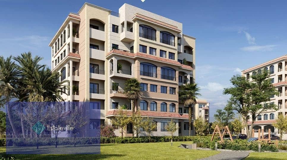 A food court store next to and in front of two international schools and in the heart of a residential neighborhood on View Square, the iconic tower 3